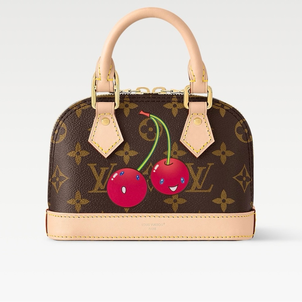 Louis Vuitton x Murakami Cherry Nano Alma-New with Tag